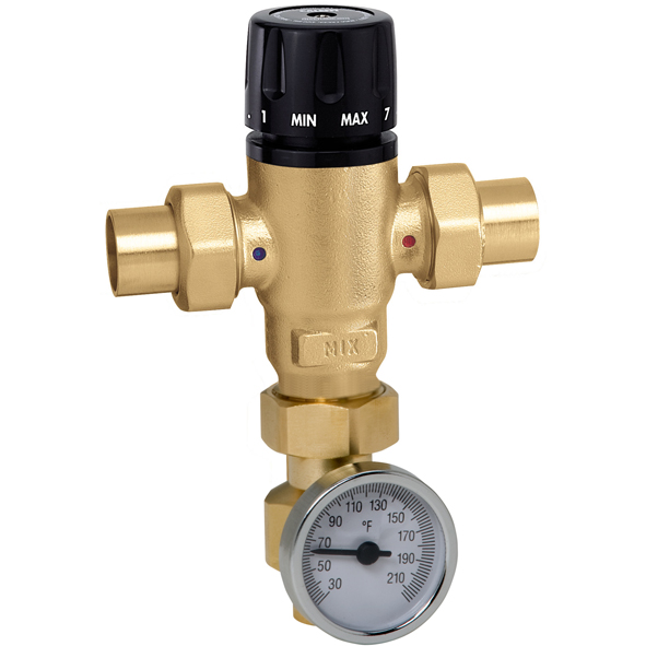 A valve that has control of the minimum and maximum
